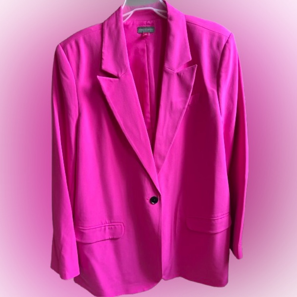 Vince Camuto Vibrant Pink Women's Blazer